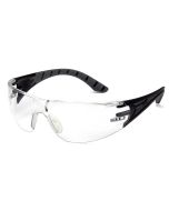 Pyramex SBG9610S Endeavor Plus Dielectric Safety Glasses - Black/Gray Frame - Clear Lens