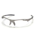 Pyramex SGM4510D Avanté Safety Glasses - Gunmetal Frame - Clear Lens
