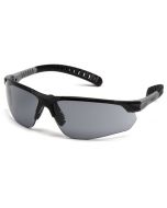 Pyramex Sitecore SBG10120DTM Safety Glasses - Black / Gray Frame - Gray Anti-Fog H2MAX Lens