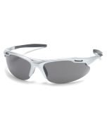Pyramex SS4520D Avanté Safety Glasses - Silver Frame - Gray Lens - (CLOSEOUT)