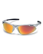 Pyramex SS4545D Avanté Safety Glasses - Silver Frame - Ice Orange Lens