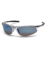 Pyramex SS4585D Avanté Safety Glasses - Silver Frame - Ice Blue Lens