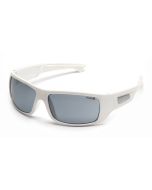 Pyramex SW8520DT Furix Safety Glasses - White Frame - Gray Anti-Fog Lens - (CLOSEOUT)