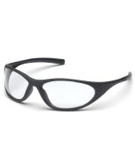 Pyramex Zone II SB3310E Safety Glasses - Black Frame - Clear Lens 