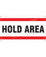 Quality Control Banner - Hold Area - 28" x 48" 
