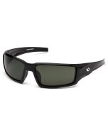 Venture Gear Pagosa VGSB522T Safety Glasses - Black Frame - Forrest Gray Anti Fog Lens