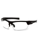 Venture Gear Tensaw VGSB310T Safety Glasses Black Frame Clear Anti Fog Lens