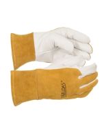 Weldas 10-1011 SOFTouch MIG / TIG Goatskin-Cowhide Welding Gloves - Pair