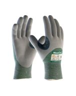 ATG 18-575 MaxiCut Seamless Knit Engineered Yarn Glove with Nitrile Coated MicroFoam Grip on Palm, Fingers & Knuckles - Dozen