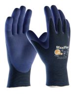 ATG 34-274 MaxiFlex Elite Ultra Light Weight Seamless Knit Nylon Glove with Nitrile Coated MicroFoam Grip on Palm & Fingers - Dozen