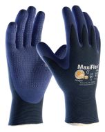 ATG MaxiFlex 34-244 Elite Ultra Light Weight Seamless Knit Nylon Glove with Nitrile Coated MicroFoam Grip on Palm & Fingers - Dozen - (CLOSEOUT)