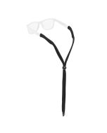 Chums 12115100 Cotton Standard End Glasses Retainer - 10 Pack - Black (CLOSEOUT)