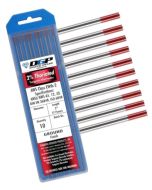 Diamod Ground 3/32" x 7" Ground Finish 2% Thoriated Tungsten Electrode - 10 Pack (CLOSEOUT)