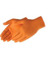 Liberty 2010HO Duraskin Orange Nitrile Disposable Gloves - 4 Mil - Micro-Textured - 100 Gloves / Box