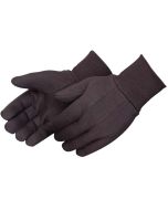 Liberty 4503 Men's Brown Jersey Gloves 9 Oz - Dozen - CLOSEOUT