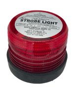 North American Signal Company ST500-ACR Single Flash Strobe - 120V - Red - (CLOSEOUT)