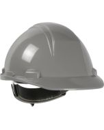 PIP 280-HP542R Mont-Blanc Type II, Cap Style Hard Hat with HDPE Shell, 4-Point Textile Suspension and Wheel Ratchet Adjustment - Gray