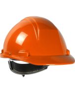 PIP 280-HP542R Mont-Blanc Type II, Cap Style Hard Hat with HDPE Shell, 4-Point Textile Suspension and Wheel Ratchet Adjustment - Hi Vis Orange