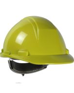 PIP 280-HP542R Mont-Blanc Type II, Cap Style Hard Hat with HDPE Shell, 4-Point Textile Suspension and Wheel Ratchet Adjustment - Hi Vis Yellow