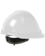 PIP 280-HP542R Mont-Blanc Type II, Cap Style Hard Hat with HDPE Shell, 4-Point Textile Suspension and Wheel Ratchet Adjustment - White