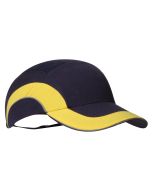 PIP 282-ABR170 HardCap A1+ Baseball Style Bump Cap with HDPE Protective Liner and Adjustable Back - Yellow