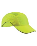 PIP 282-ABR170-LY HardCap A1+ Hi-Vis Baseball Style Bump Cap with HDPE Protective Liner and Adjustable Back - Hi Vis Yellow