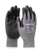 PIP 44-4745D MaxiCut Ultra Seamless Knit Engineered Yarn with Premium Nitrile Coated MicroFoam Grip on Palm & Fingers - A4 - Dozen