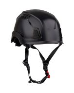 PIP Traverse 280-HP1490R Industrial Climbing Helmet, Type I, Class E - Black