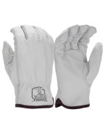 Pyramex GL3007CK Premium Grain Goatskin Leather Driver Gloves - HPPE 360 A6 Cut Liner - Pair