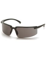 Pyramex SB6120S Surveyor Safety Glasses - Black Frame - Gray Lens (CLOSEOUT)