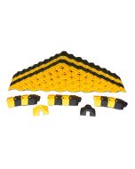 Ultratech 1820 Ultra-Sidewinder Small System with Endcaps - Bulk Box System - Black/Yellow - 24' 