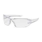 Bouton 250-46-0520 Captain Rimless Safety Glasses Clear Temple Clear Lens Anti-Scratch / FogLess 3Sixty Coating