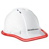 BrimGuard DripGuard ID - Cap Style Hard Hat ID Band - Red - 12 Pack
