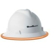 BrimGuard DripGuard ID - Full Brim Hard Hat ID Band - Orange - 12 Pack
