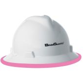 BrimGuard DripGuard ID - Full Brim Hard Hat ID Band - Pink - 12 Pack