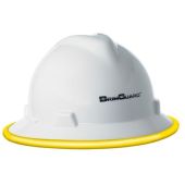 BrimGuard DripGuard ID - Full Brim Hard Hat ID Band - Yellow - 12 Pack