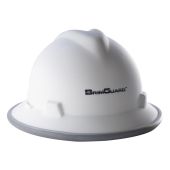 BrimGuard Hi-Viz DripGuard MAX - Reflective Hard Hat Band - Full Brim - 12 Pack