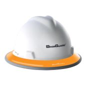 BrimGuard Hi-Viz Dual - Reflective Full Brim Hard Hat Band - Orange - 12 Pack