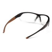Carhartt Braswell CHB1110TR15 Bifocal Safety Glasses - Black Frame - Clear Anti-Fog Lens - 1.5+ Mag