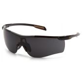 Carhartt Cayce CHB920ST Safety Glasses - Gray Anti-Fog Lens - Black Frame 