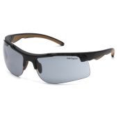 Carhartt CHB720DT Rockwood Safety Glasses - Black Frame - Gray Lens Anti-Fog