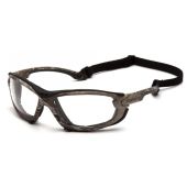 Carhartt Toccoa CHRT1010DTMP Safety Glasses - Foam Carriage Lined - Realtree Camo Frame  - Clear H2MAX Anti-Fog Lens - (CLOSEOUT)