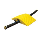 Checkers 4.5" Utility Crossover Drop-Over Hose Protector - Yellow