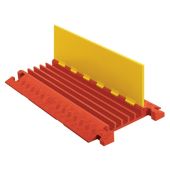 Checkers CP5X125 Linebacker 5-Channel Heavy-Duty Cable Protector - Yellow / Orange