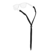 Chums 12115100 Cotton Standard End Glasses Retainer - 10 Pack - Black