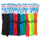 Chums 1211515 Cotton Standard End Glasses Retainer - 50 Pack - Assorted Safety Colors