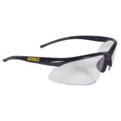 DEWALT DPG51-1D Radius Safety Glasses - Black Frame - Clear Lens 