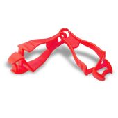 Ergodyne Squids 3400 Dual Clip Glove Grabber, Red (CLOSEOUT)