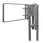 Fabenco A71-21 Self Closing Safety Gate A36 Carbon Steel Galnanized, Fits 22-24.5’’ Opening 