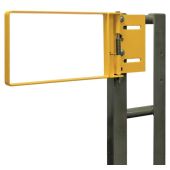 Fabenco R70-21PC Standard Bolt On Industrial Safety Gate - Carbon Steel with Safety Yellow Powder Coat - Fits 21-24" Opening